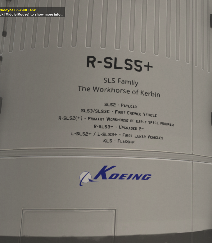 R-SLS5 Placard SLS Heritage