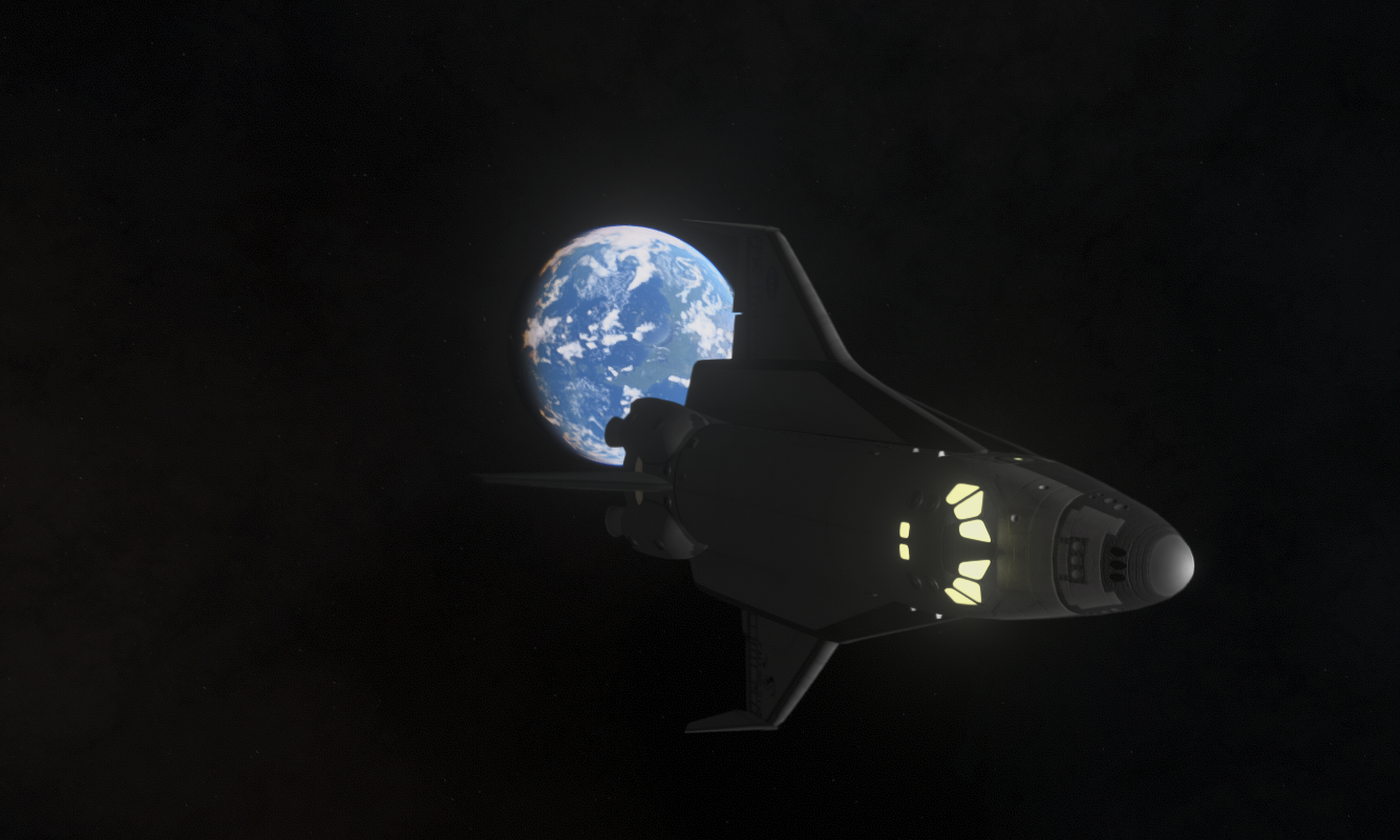 Falling Star Departing to Minmus