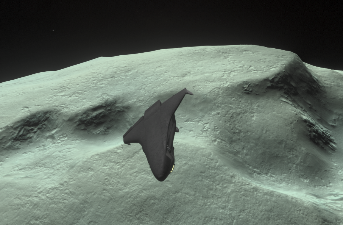 Falling Star Pre Landing Minmus 1