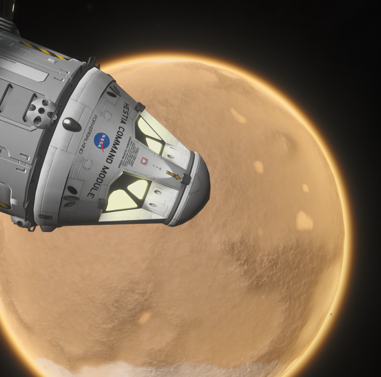 Hestia Duna Arrival Command Module