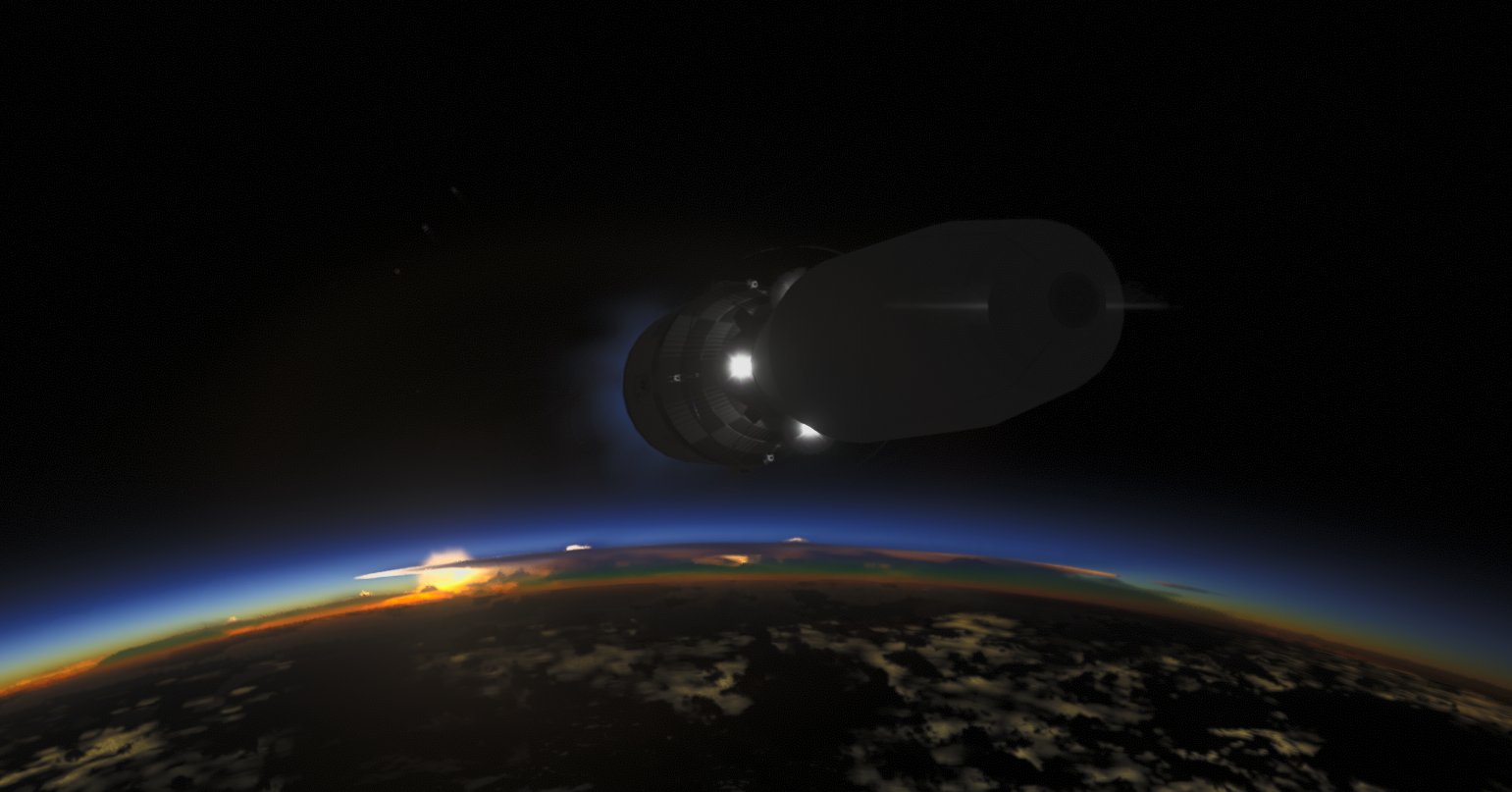 ROV-1 Kerbalmouse LKO 2