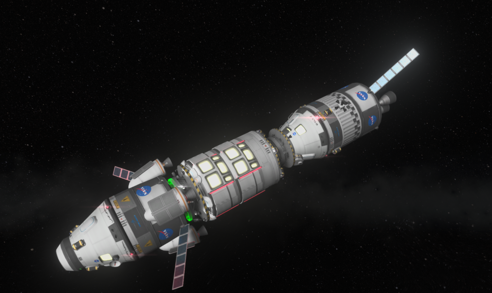 LLS Docked R-SLS2 Rescue