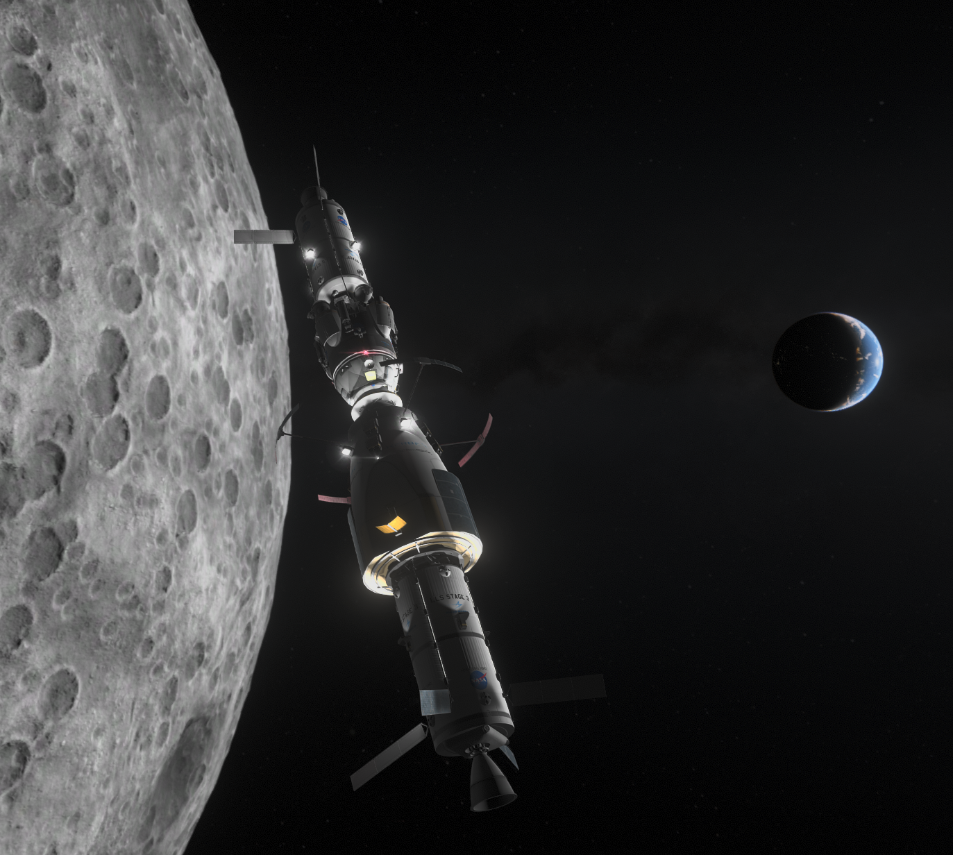 LLS LRS Docked