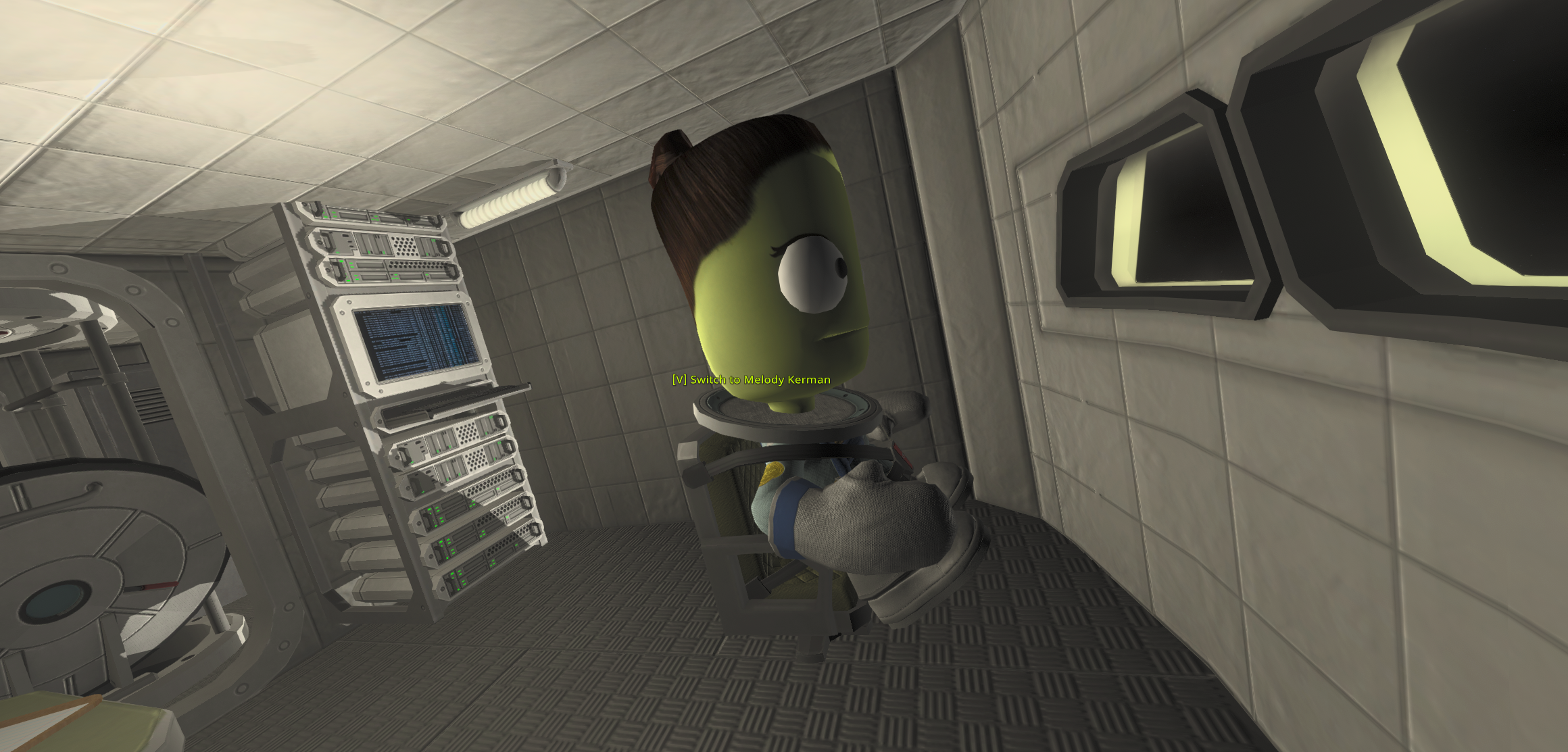 Melody Kerman Looking Out Window