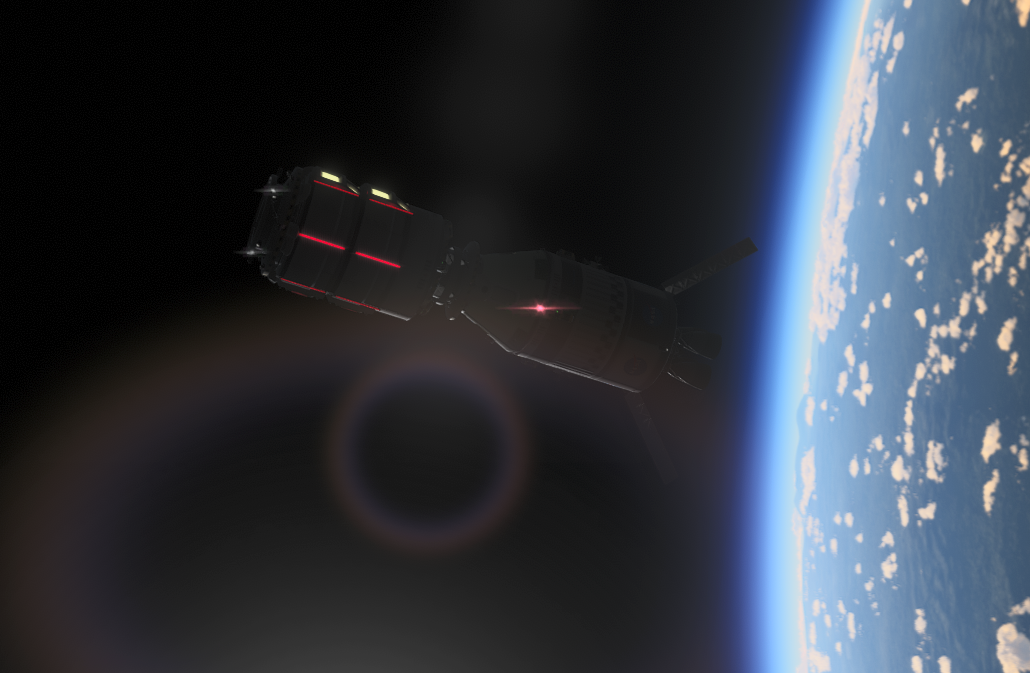 R-SLS Docked Rescue Module
